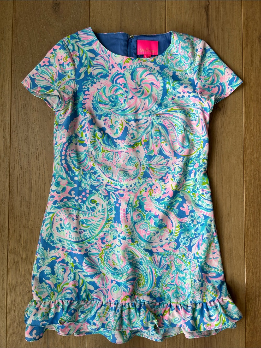 Lilly Pulitzer Masey Dream Team Romper Dress Size 0